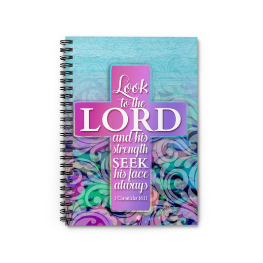 Look to the Lord Spiral Notebook