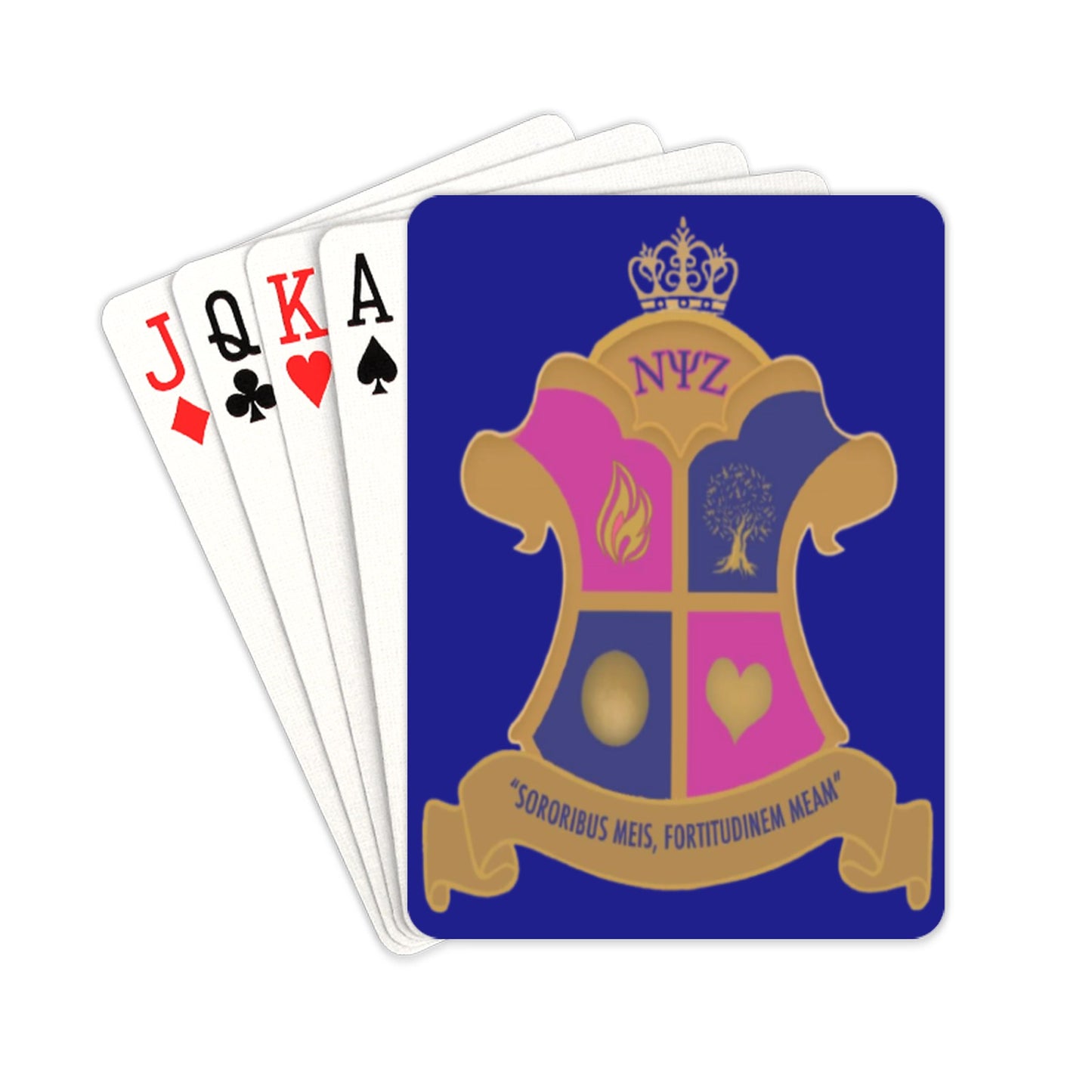 Nu Psi Zeta Playing Cards