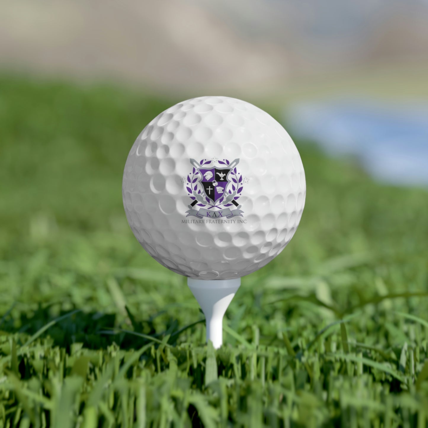 Kappa Lambda Chi (KLC) Golf Balls, 6pcs
