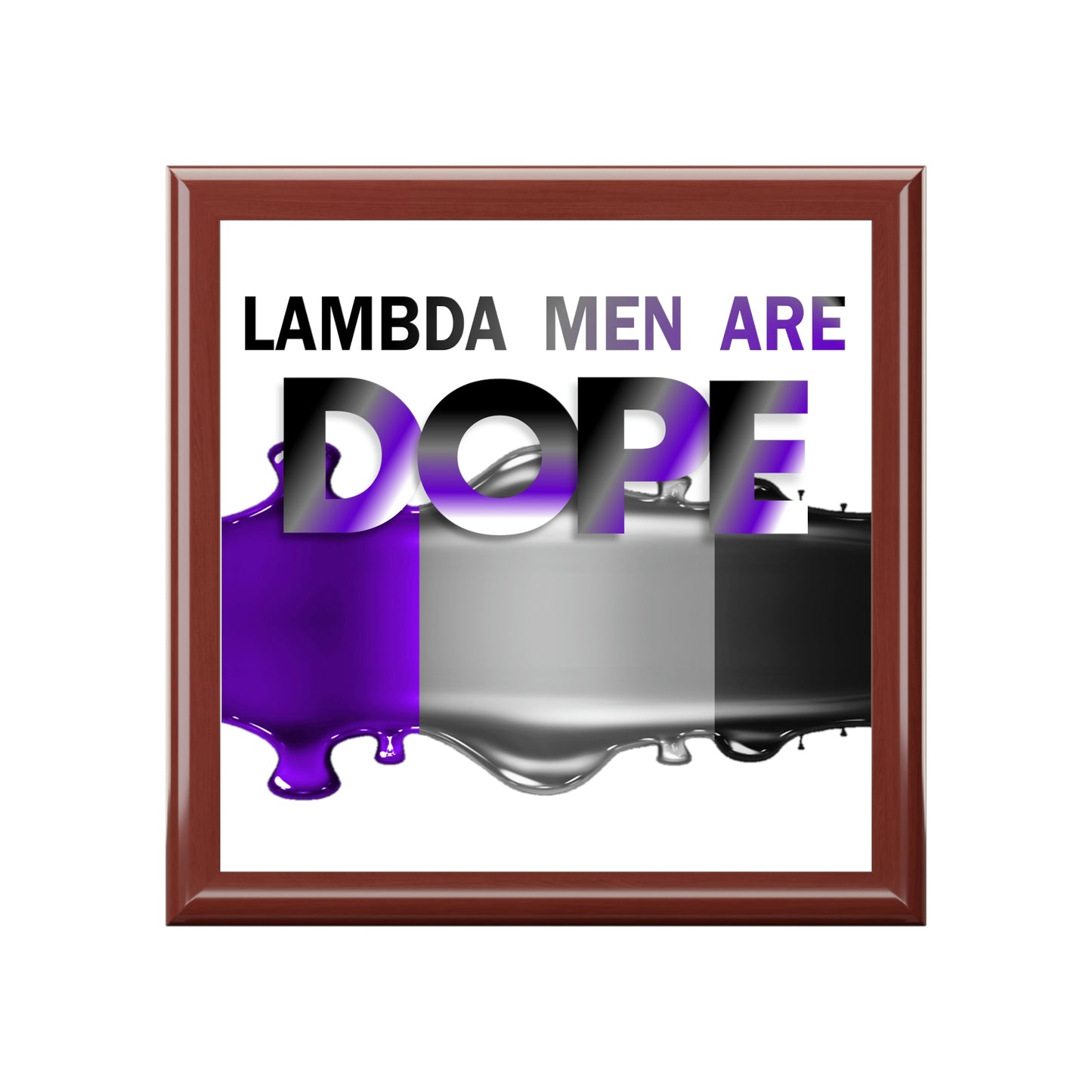 Jewelry Box - Lambda Men are DOPE