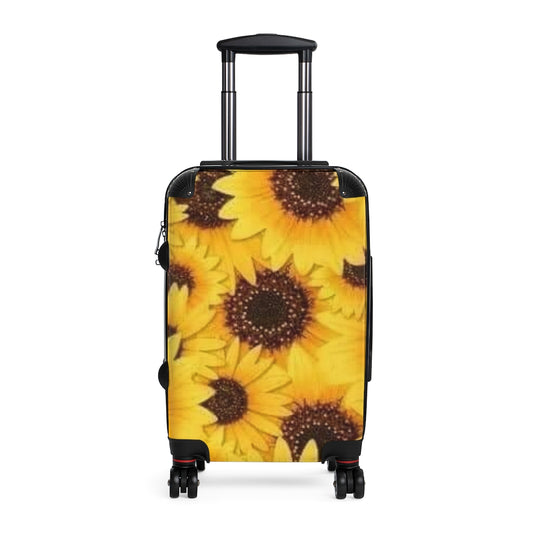 Sunflowers Cabin Suitcase