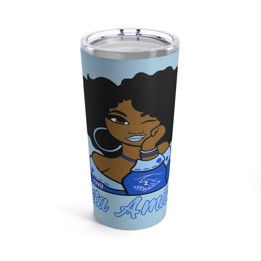 Tumbler ~ Zeta Amicae "I See You" 20oz