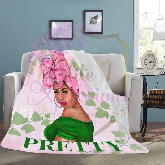Pretty v2 Fleece Blanket