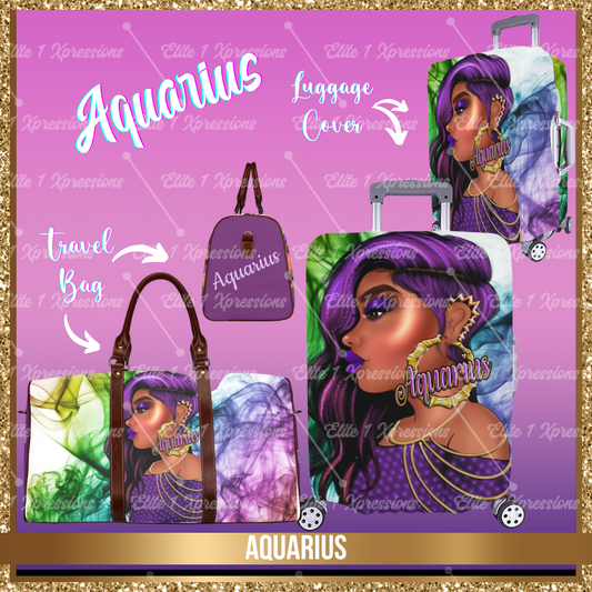 Zodiac - Aquarius Travel Set