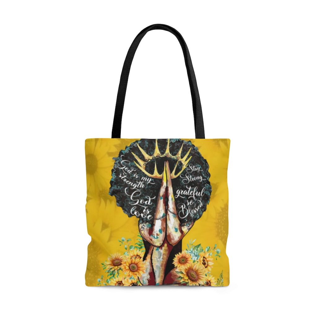 Sunflower Goddess Tote Bag