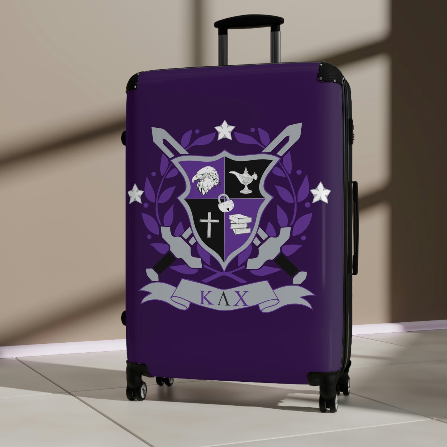 Cabin Suitcase - KLC Crest Purple