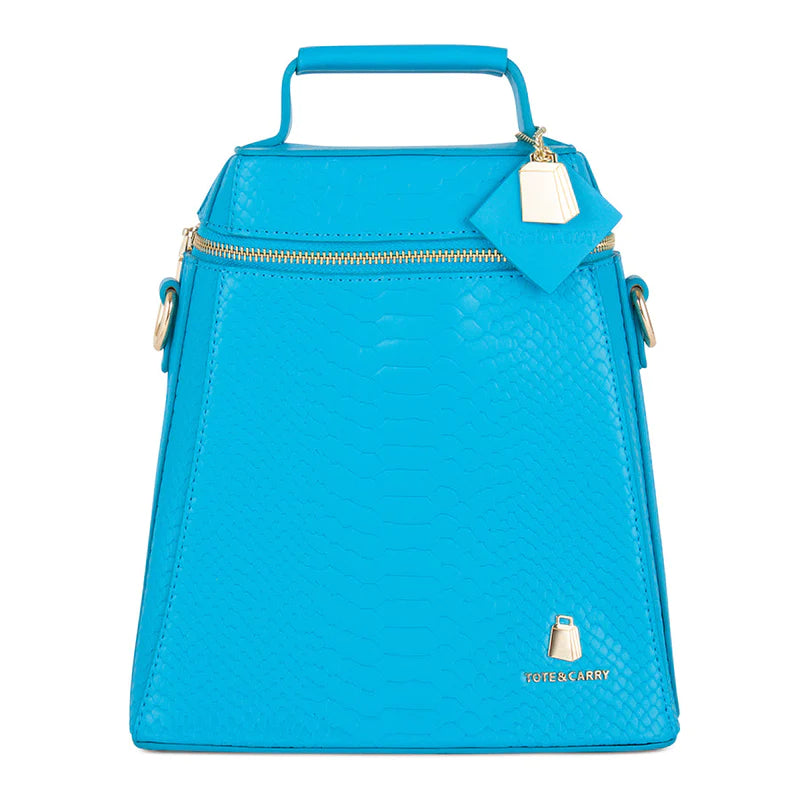 Cowbell Backpack ~ Aqua Blue