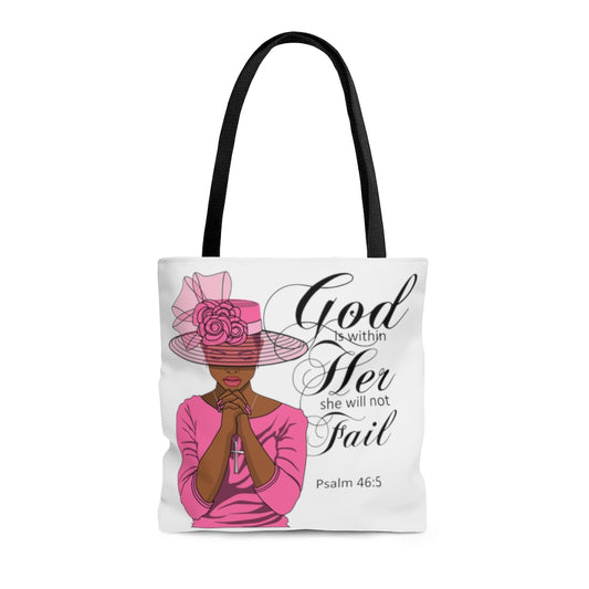GOD in Her (Pink) Tote Bag