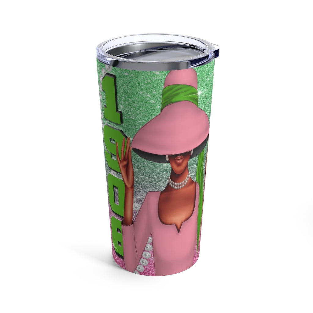 1908 & Pearls Take Delight Tumbler 20oz