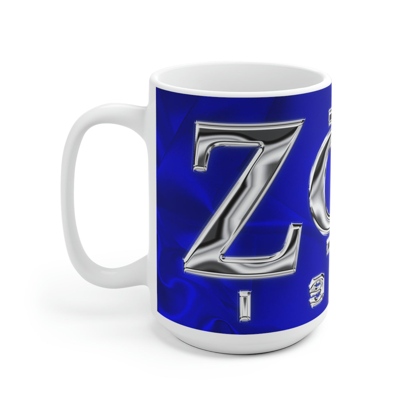 Zeta Ceramic Mug (Royal Blue)