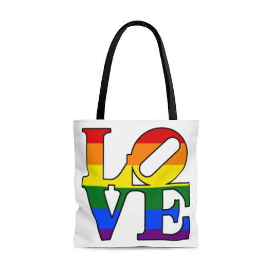 Colorful Love Tote Bag