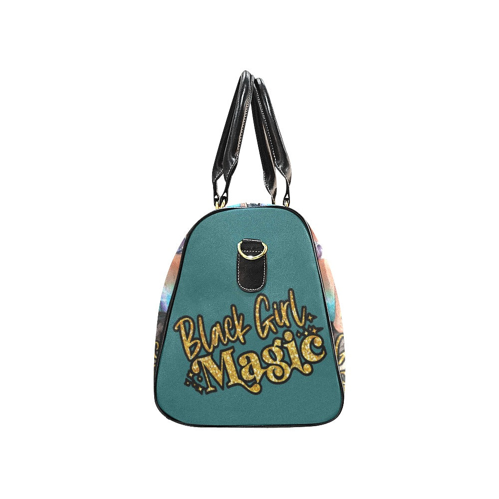 Black Girl Magic Mermaid Travel Bag ~ Small