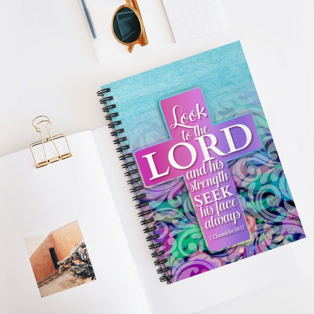 Look to the Lord Spiral Notebook