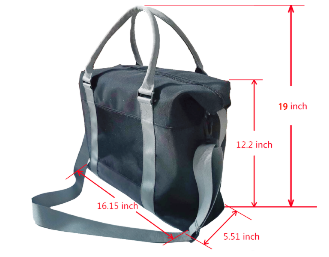Ribbon & Bow Large Capacity Duffle Bag
