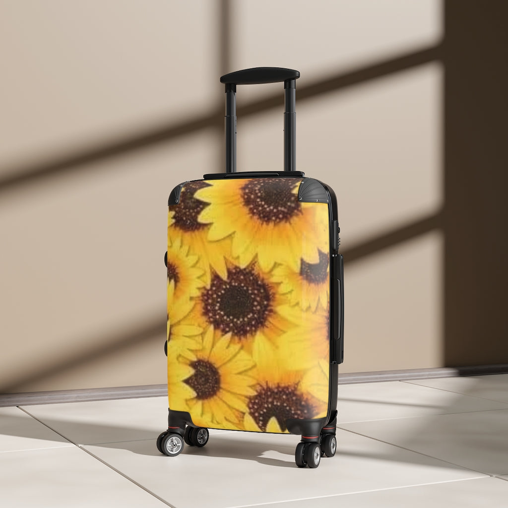 Sunflowers Cabin Suitcase