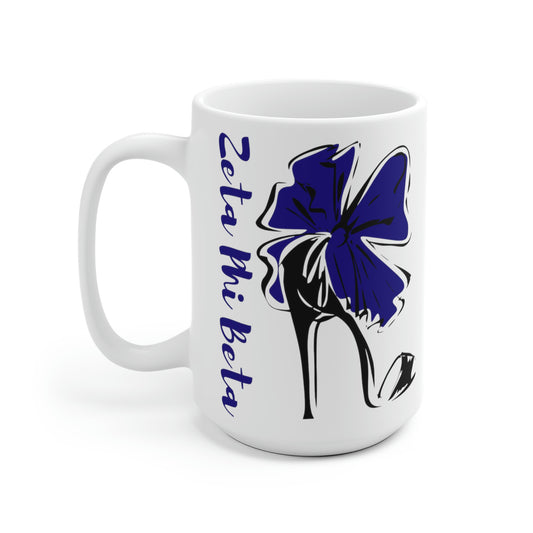 Zeta Phi Beta (High Heel) Ceramic Mug