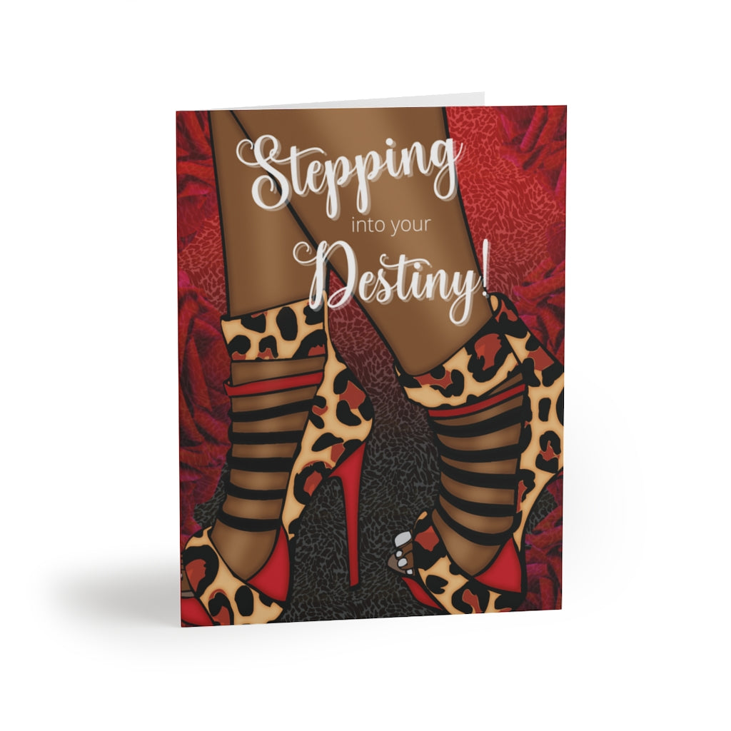 Stepping to Destiny Greeting cards (8, 16, 24 pcs)