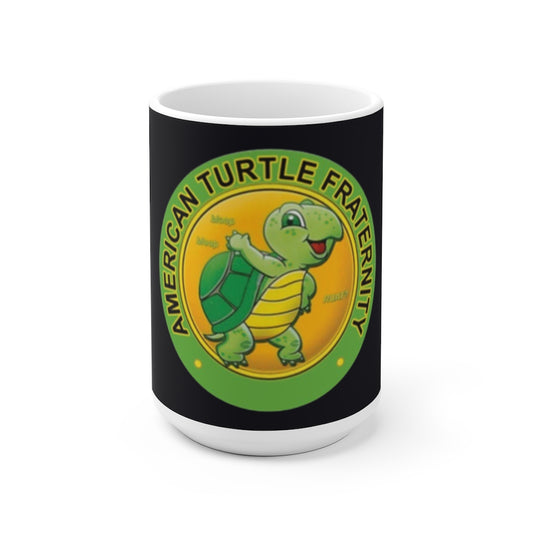 American Turtle Fraternity Mug~Black