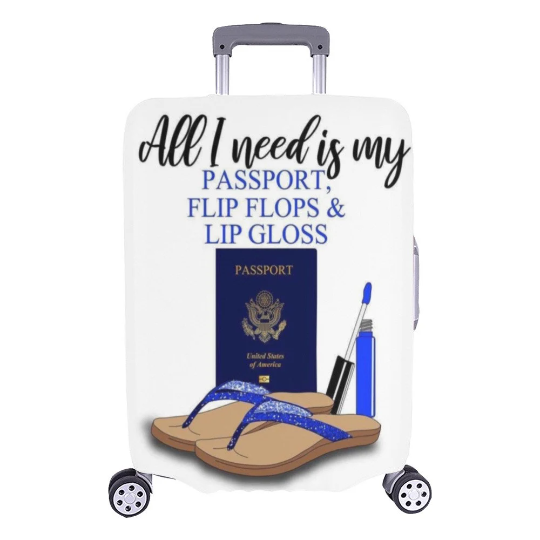 Passport & Pumps Luggage Cover