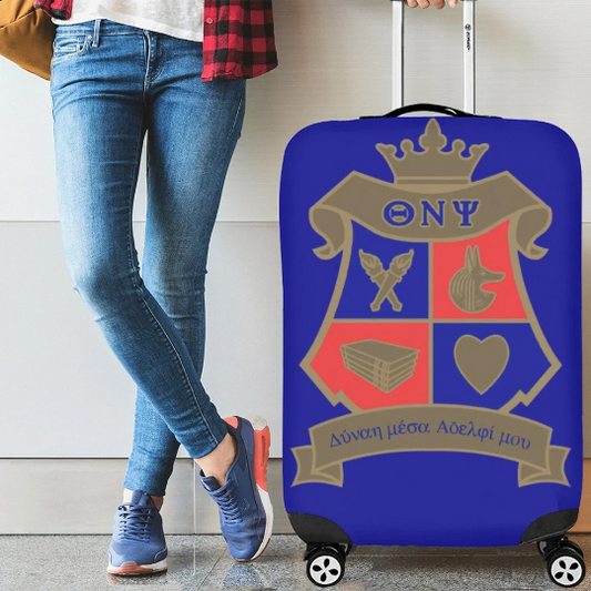 Theta Nu Psi Luggage Cover