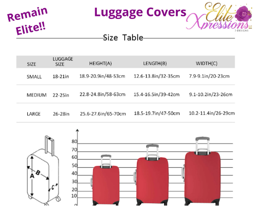 Passport & Pumps Luggage Cover