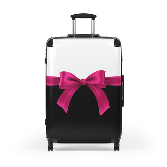 Pink Bow Cabin Suitcase
