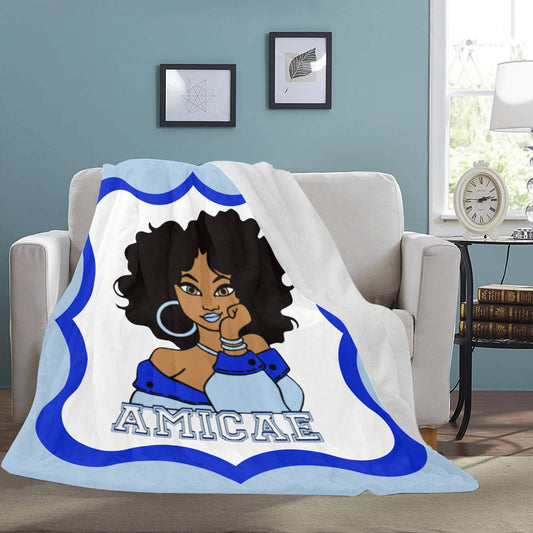 Fleece Blanket ~ Amicae Lady