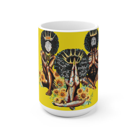 Sunflower Empowerment (Trio) Ceramic Mug