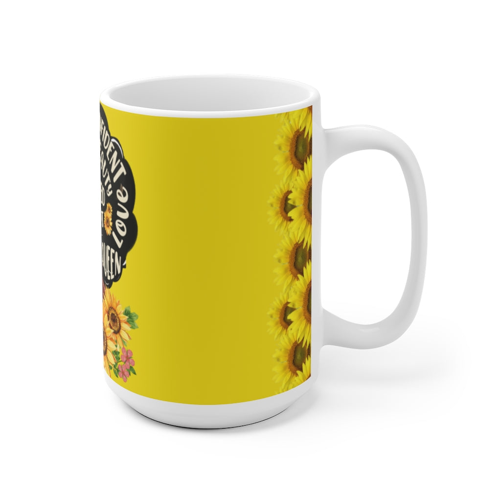 Sunflower Empowerment Ceramic Mug