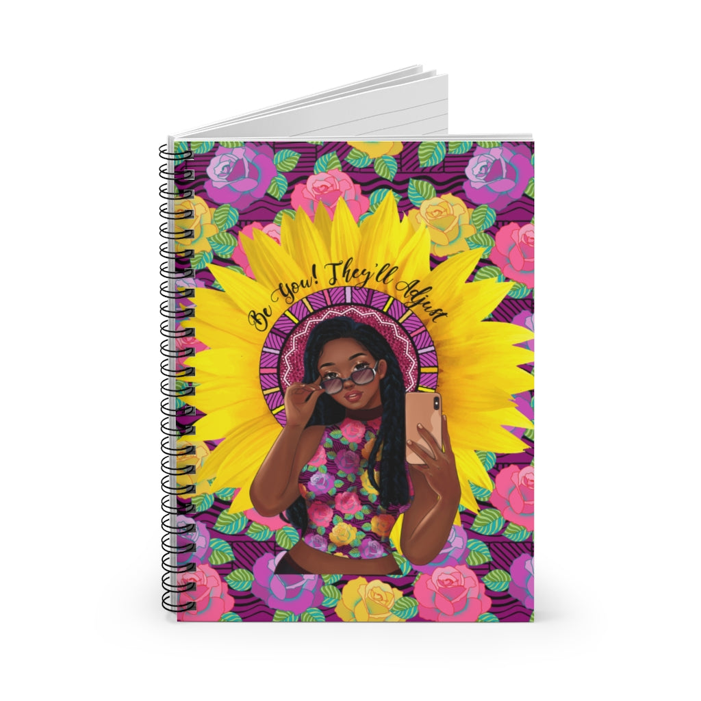 Be You Spiral Notebook - Ruled Line