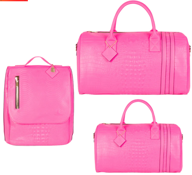 Neon Pink Apollo 2 Sets & Single Duffles