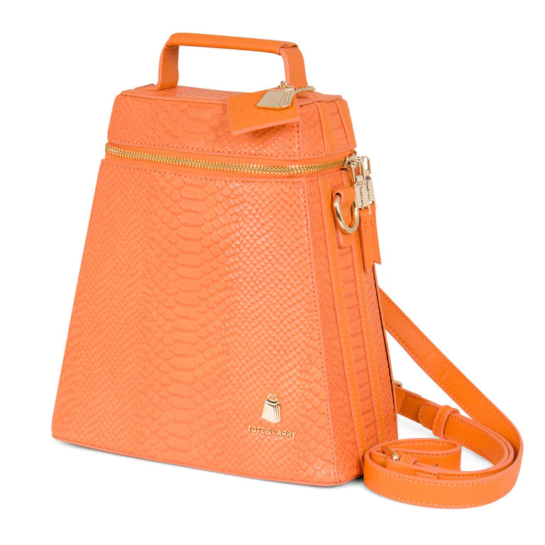 Cowbell Backpack ~ Tangerine