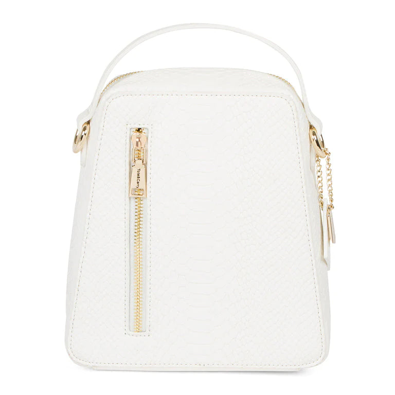 Cowbell Purse ~ White